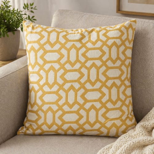 Cushion  Cover  Yellow