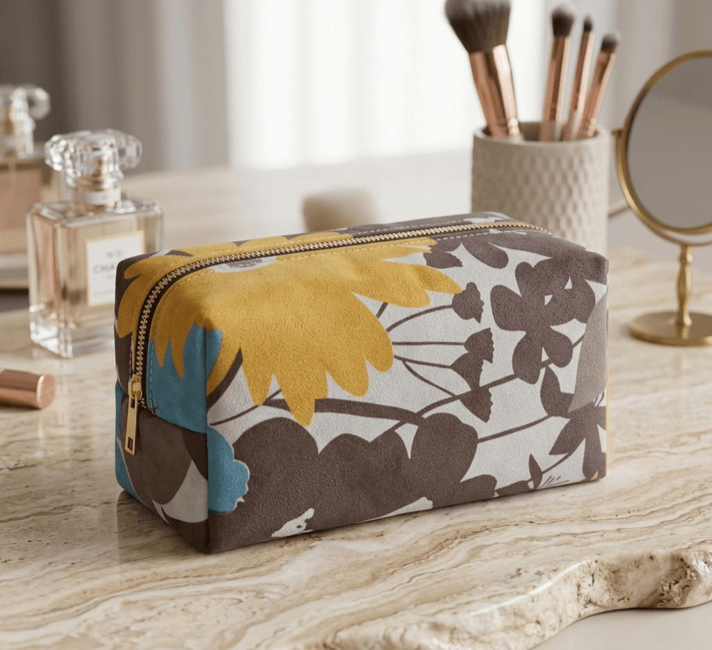 Trousse de toilette Fleur blue