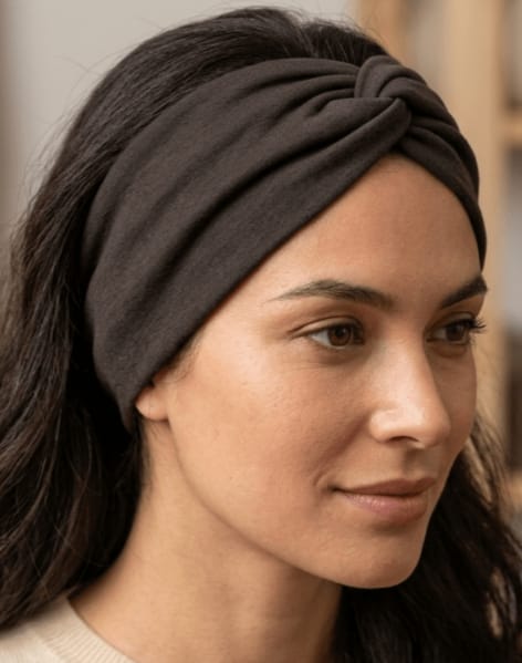 Turban Headband Grey