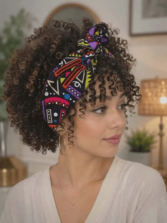 Turban Headband Grey